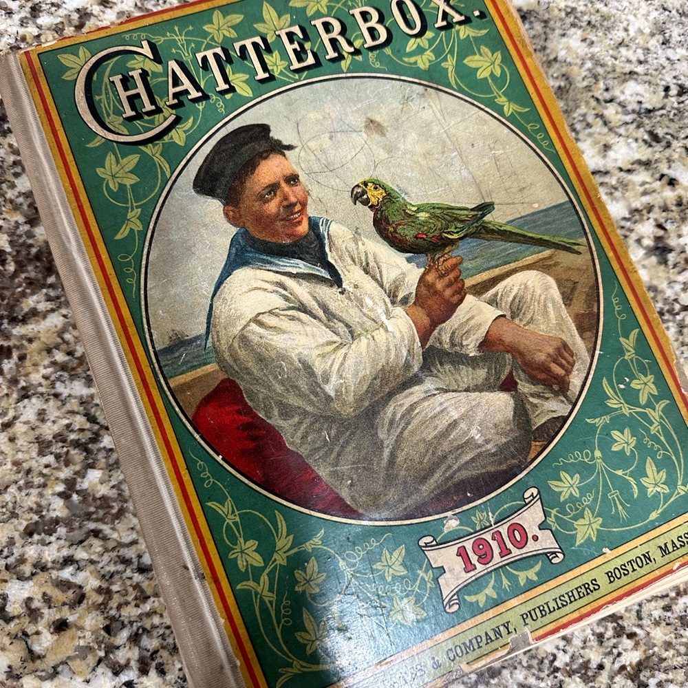 CHATTERBOX 1910 vintage collectible hardcover book. - Picture 5 of 11